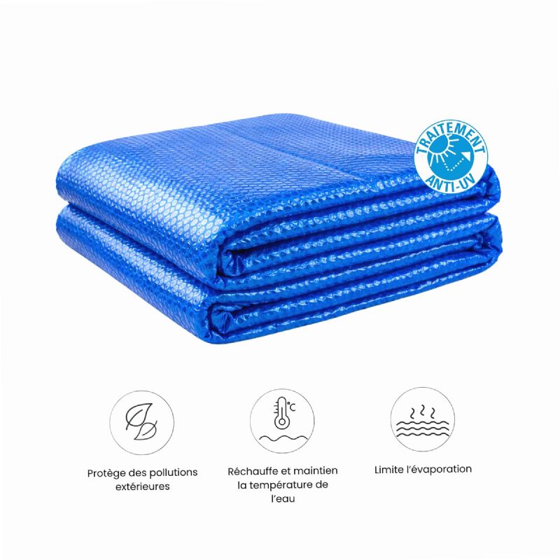 Bâche à bulles pour piscine ronde 180 microns- WERKA PRO