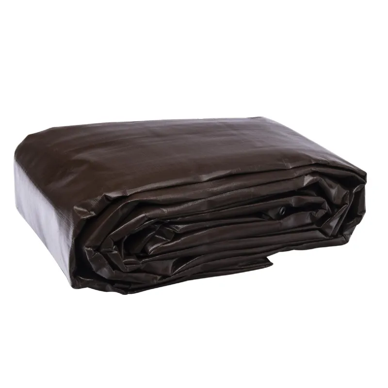 Bâche professionnelle marron 350g/m² WERKA PRO