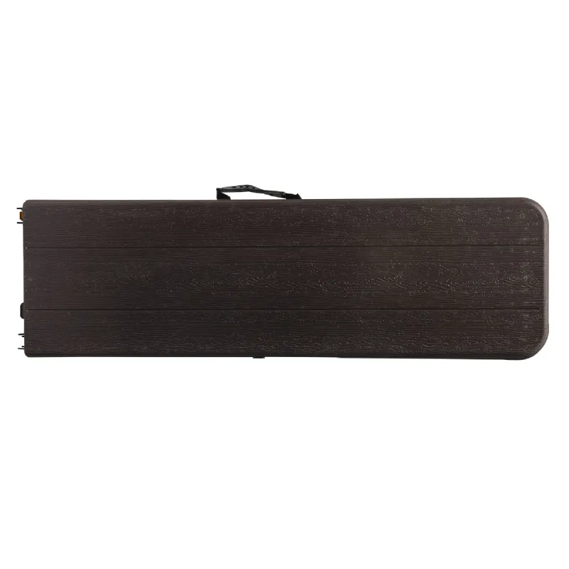 Banc pliant aspect bois 180x28x43cm
