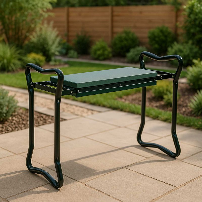 Banc pour jardiner