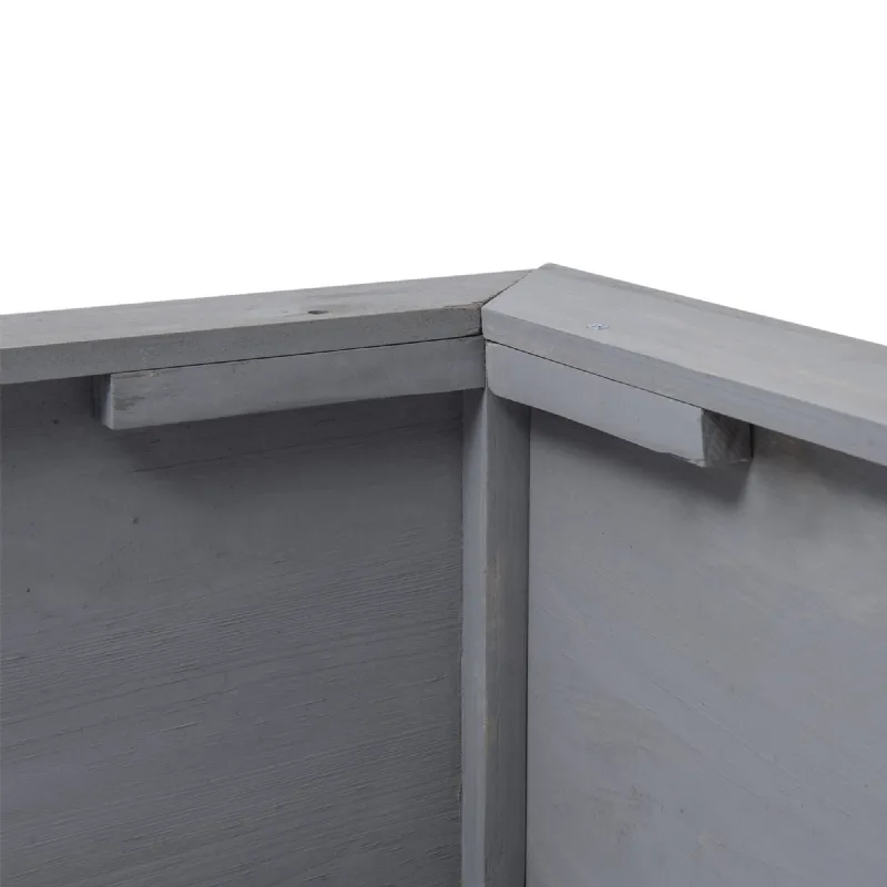 Carré potager en bois WERKA PRO (115x115cm)