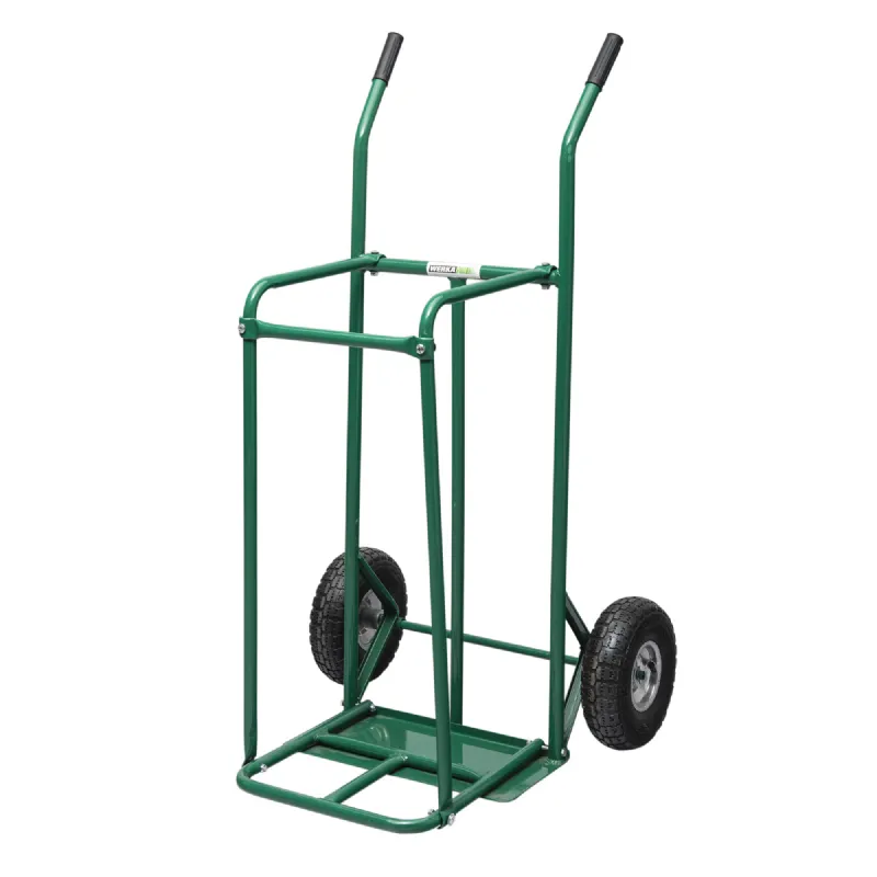 Chariot diable pour bûches avec roues gonflables WERKA PRO