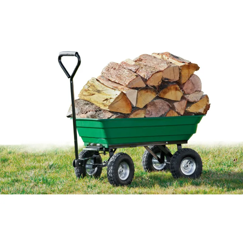 Chariot remorque de jardin 52 litres WERKA PRO