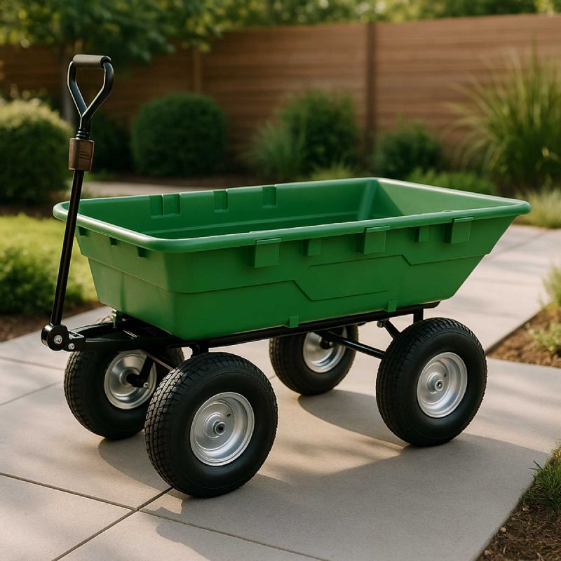 Chariot remorque de jardin WERKA PRO 225 litres