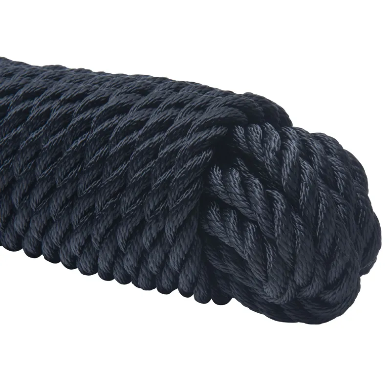 Corde polyester noire WERKA PRO (20 mètres)