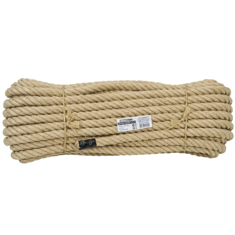 Corde en chanvre naturel (Ø18mm x 25m) WERKA PRO 