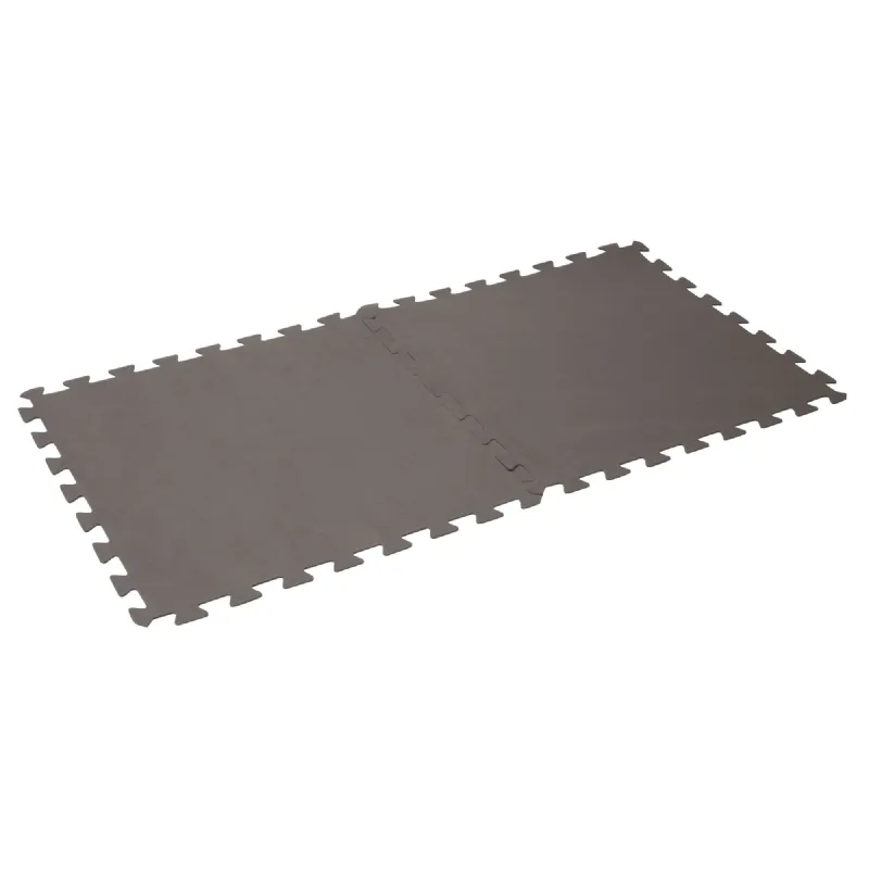 Dalle pour piscine imprimé taupe (50x50cm) 3mm 9 pièces WERKA PRO 