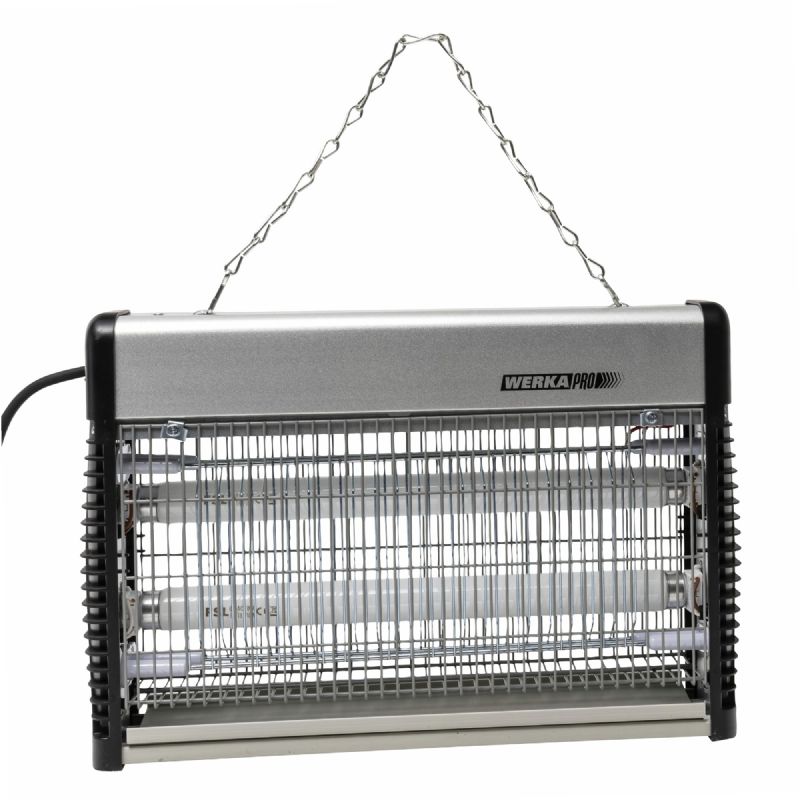 Destructeur d'insectes en  aluminium WERKA PRO