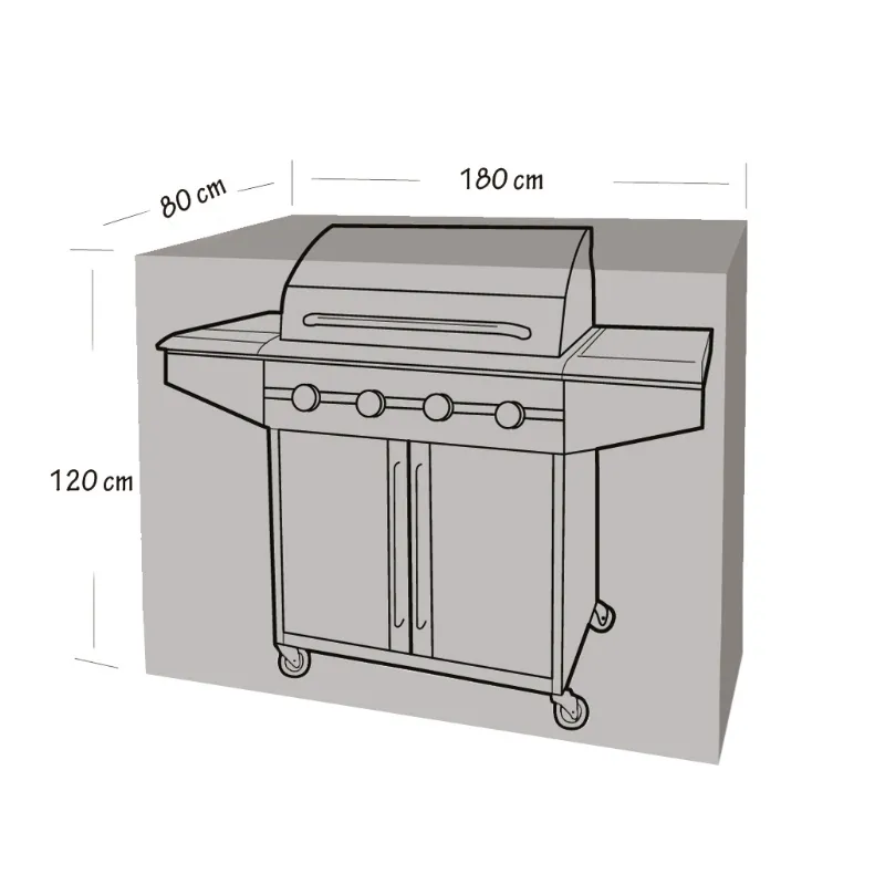 Housse de protection pour barbecue et plancha WERKA PRO