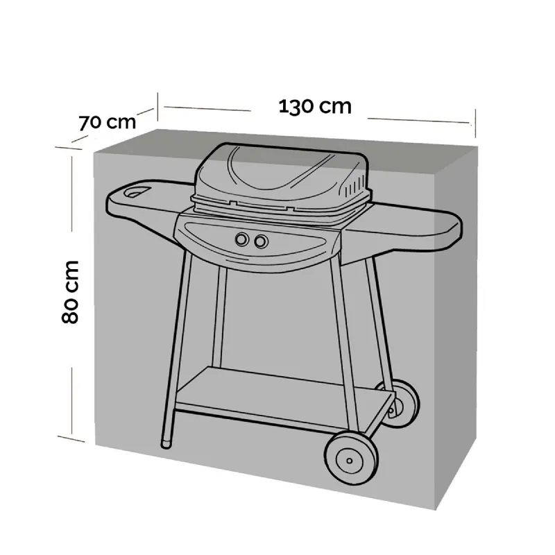 Housse de protection renforcée pour barbecue 100g/m²