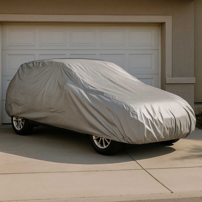 Housse de protection voiture WERKA PRO - Imperméable et résistante aux intempéries