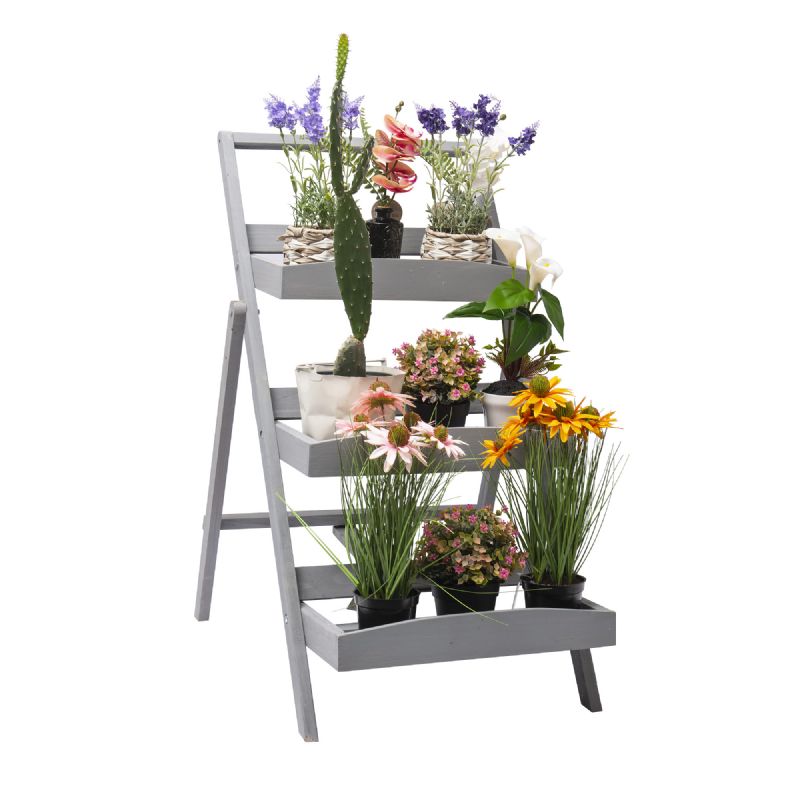 Étagère de jardin en bois WERKA PRO (66,5x50,2x79,5cm)