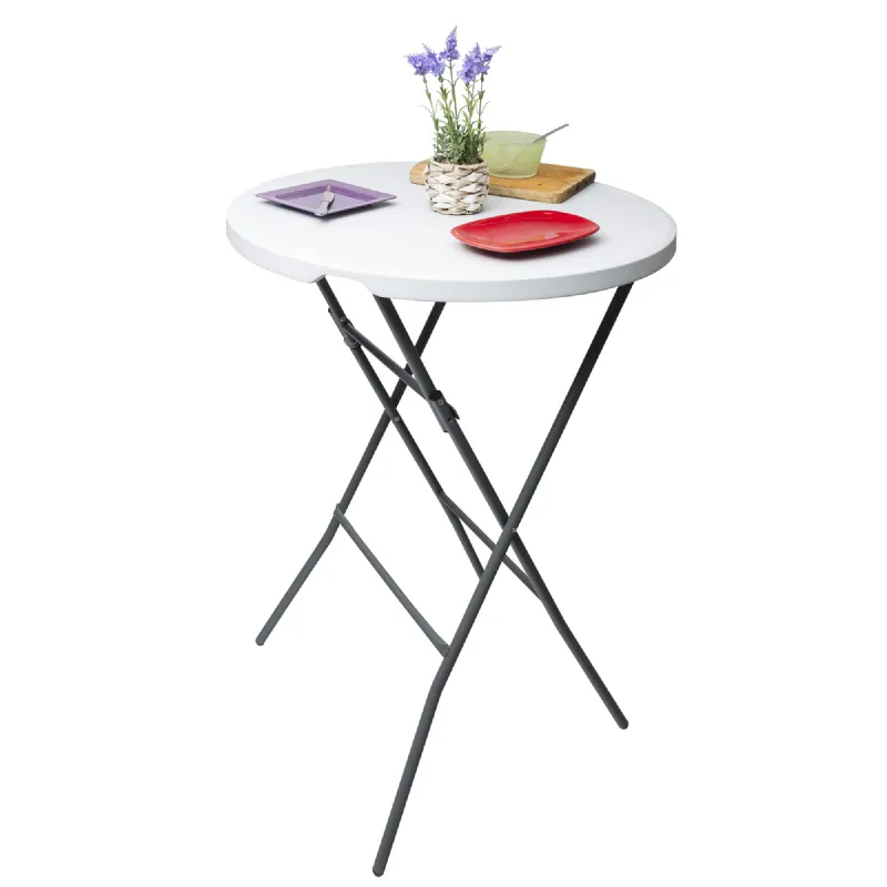 Table mange debout pliante WERKA PRO (Ø80 x 110cm)