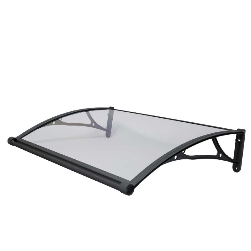 Marquise aluminium et polycarbonate WERKA PRO