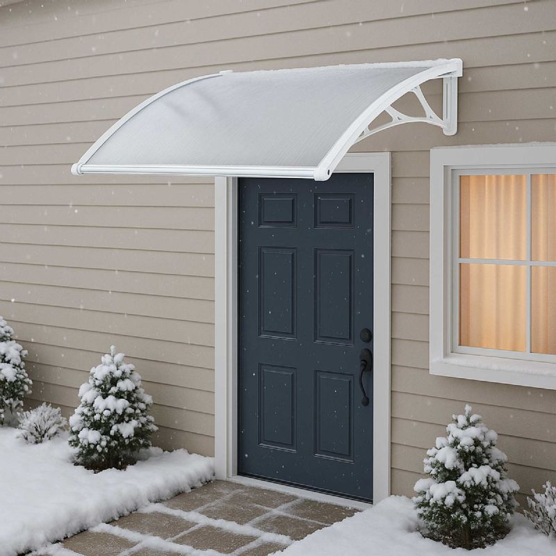 Marquise poly blanche WERKA PRO 80x150cm
