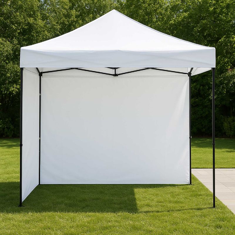 Coté de tente mur blanc 2.9m x h 1,90m