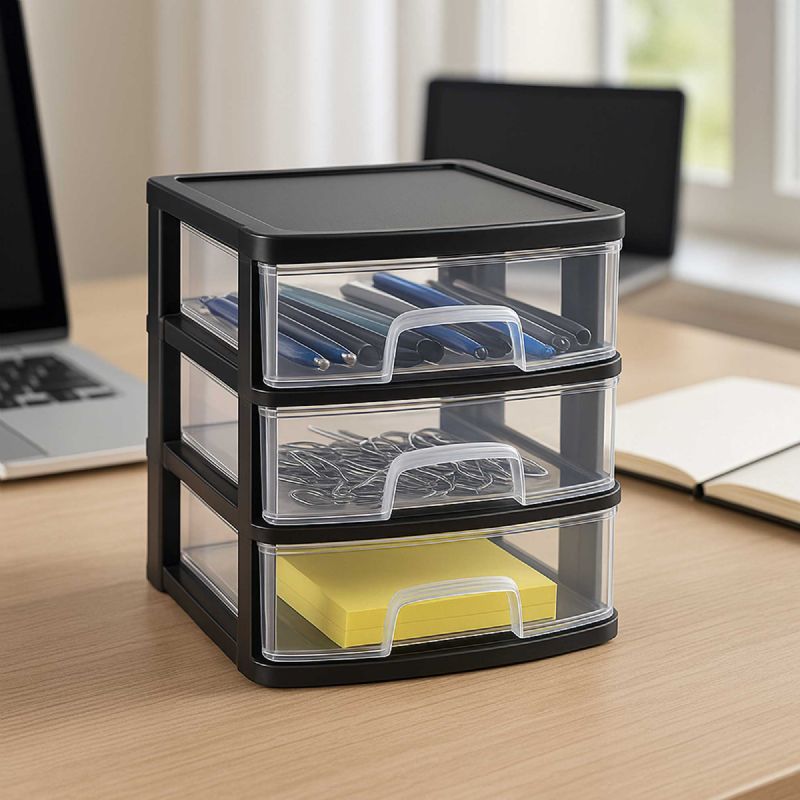 Organisateur de bureau 3 tiroirs WERKA PRO