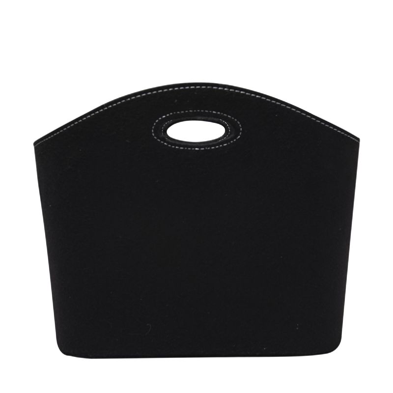 Seau à bûches rectangulaire en feutre WERKA PRO (45x33x39cm)