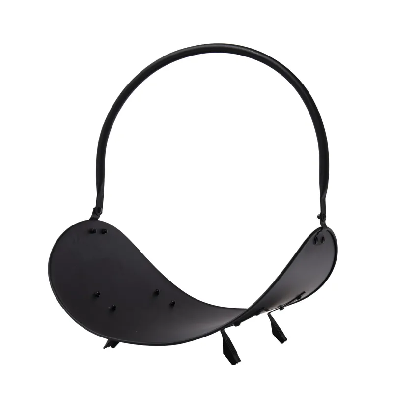 Range bûches en  acier noir WERKA PRO (48cm )