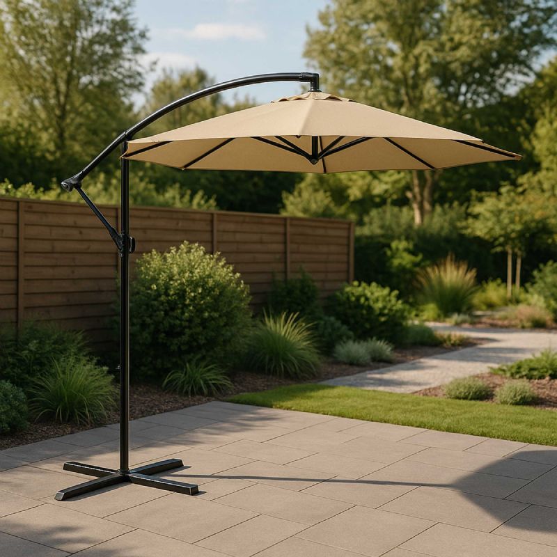 Parasol déporté Ø 3m - WERKA PRO