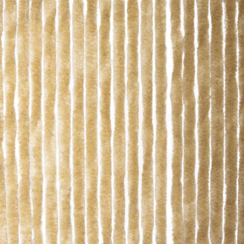Rideau chenille beige uni WERKA PRO
