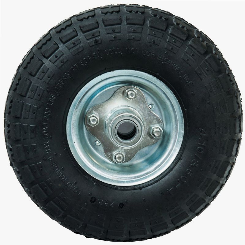 Roue gonflable ⌀260 x 85 mm axe déporté WERKA PRO