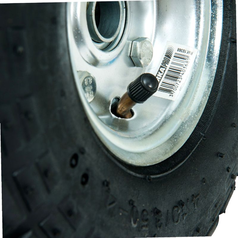 Roue gonflable ⌀260 x 85 mm axe déporté WERKA PRO