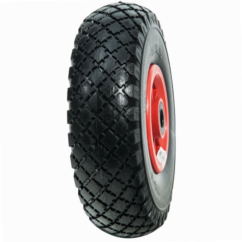 Roue increvable Ø 260 x 85 mm axe central WERKA PRO 