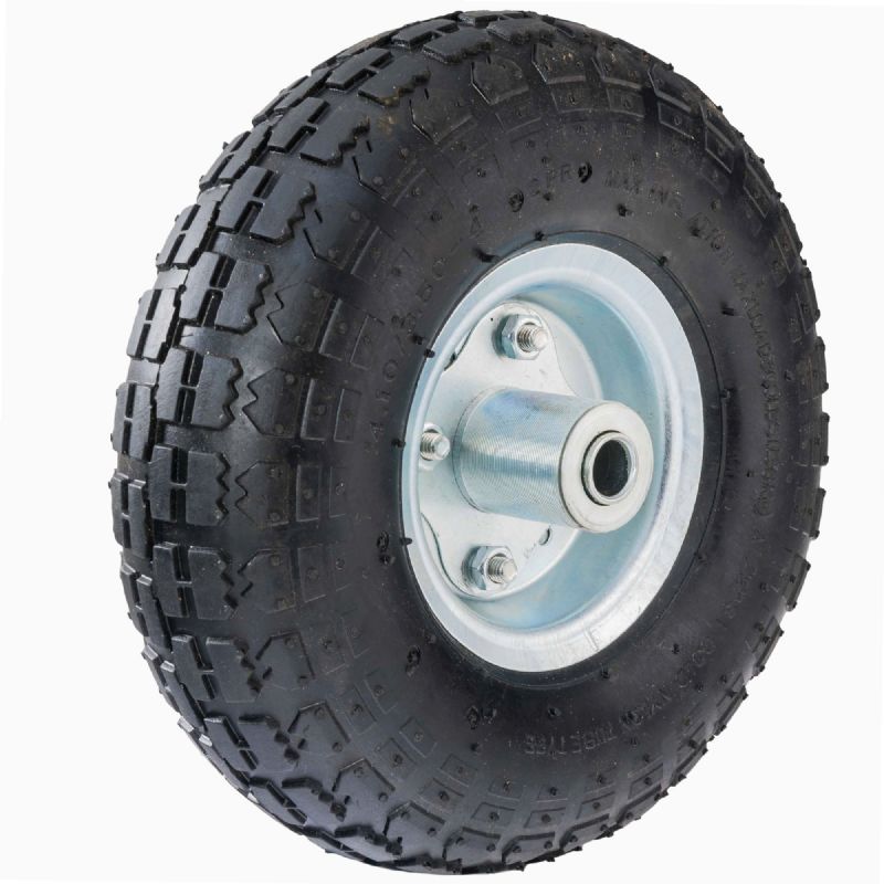 Roue increvable ⌀260x 85 mm axe déporté
