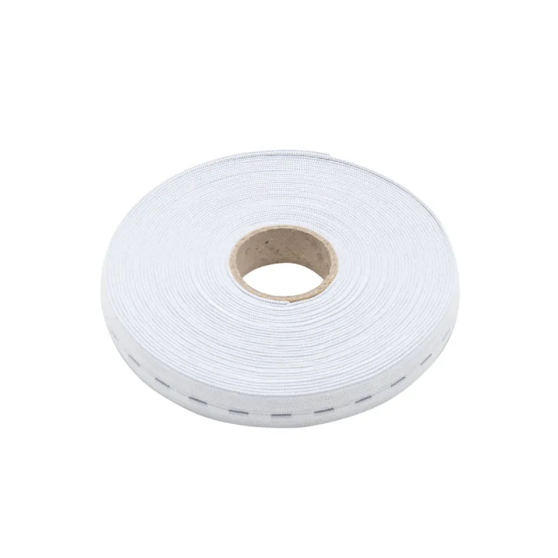 Ruban Élastique Boutonnier Blanc 19 mm x 10 m WERKA PRO
