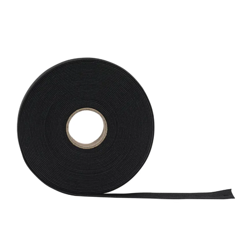 Ruban élastique boutonnier noir 19 mm x 10 m WERKA PRO