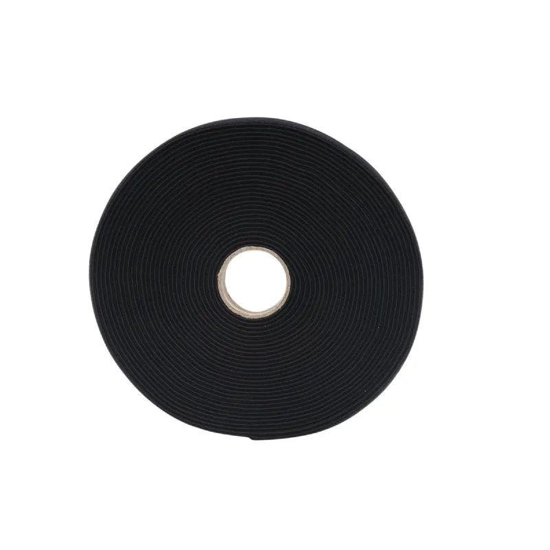 Ruban élastique molletonné noir 25 mm x 10 m WERKA PRO