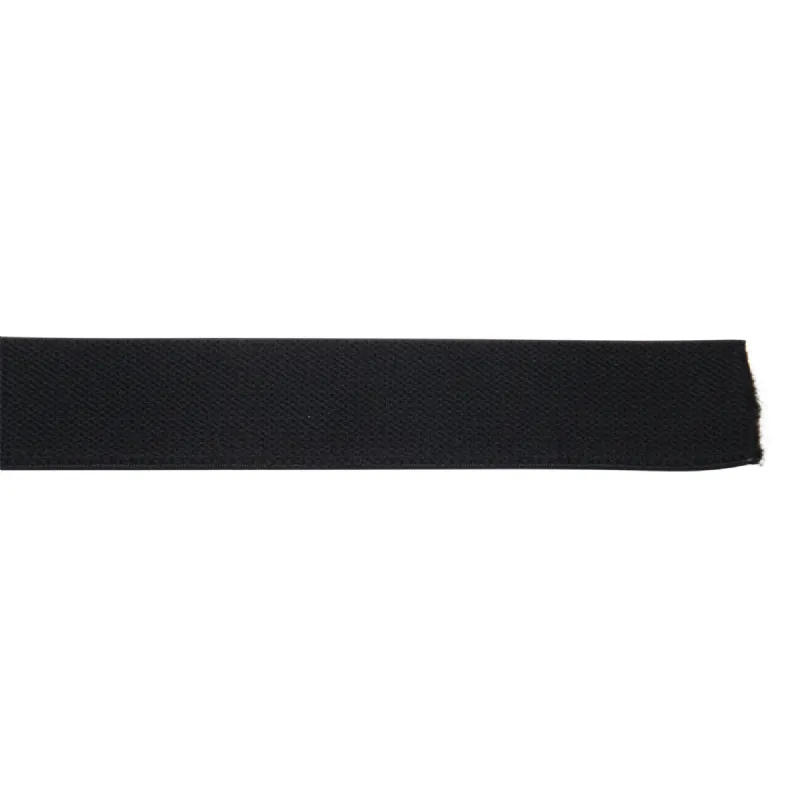 Ruban élastique molletonné noir 25 mm x 10 m WERKA PRO