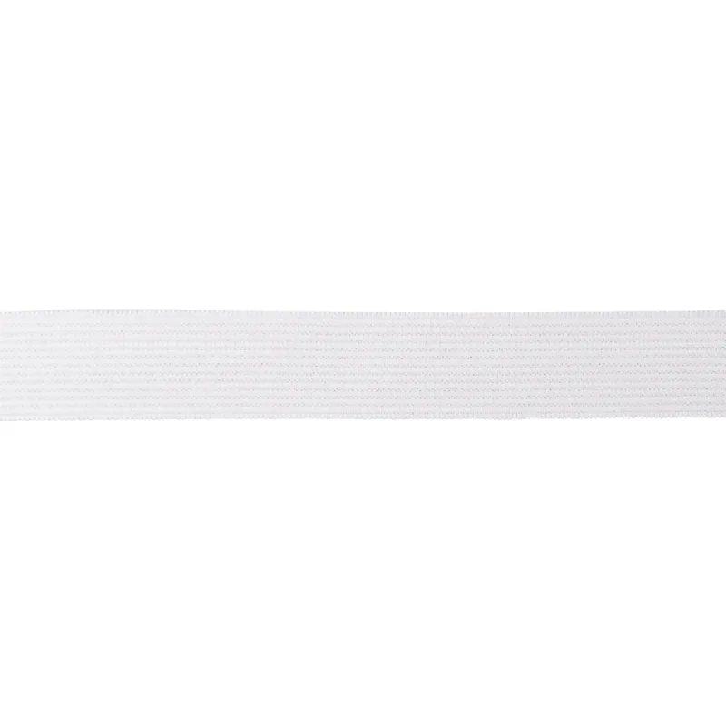 Ruban Élastique Tricoté Blanc 10 mètres WERKA PRO