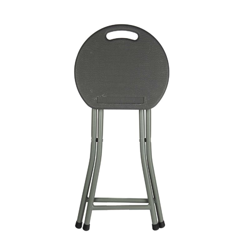 Tabouret Pliant gris H46 cm WERKA PRO 