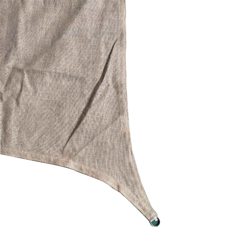 Voile d'Ombrage Rectangulaire en Jute Naturel Tressé WERKAPRO