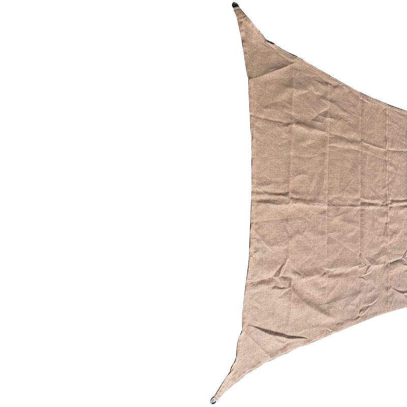 Voile d'Ombrage Rectangulaire en Jute Naturel Tressé WERKAPRO