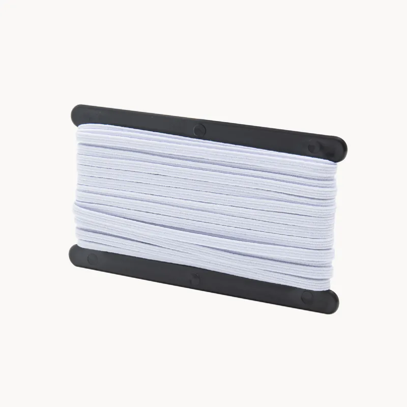 Tresse Élastique Plate Blanche 10 m WERKA PRO