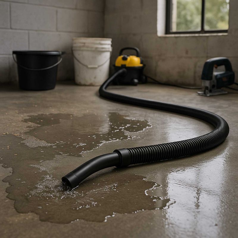 Tuyau 5m pour aspirateur (20-30 L)
