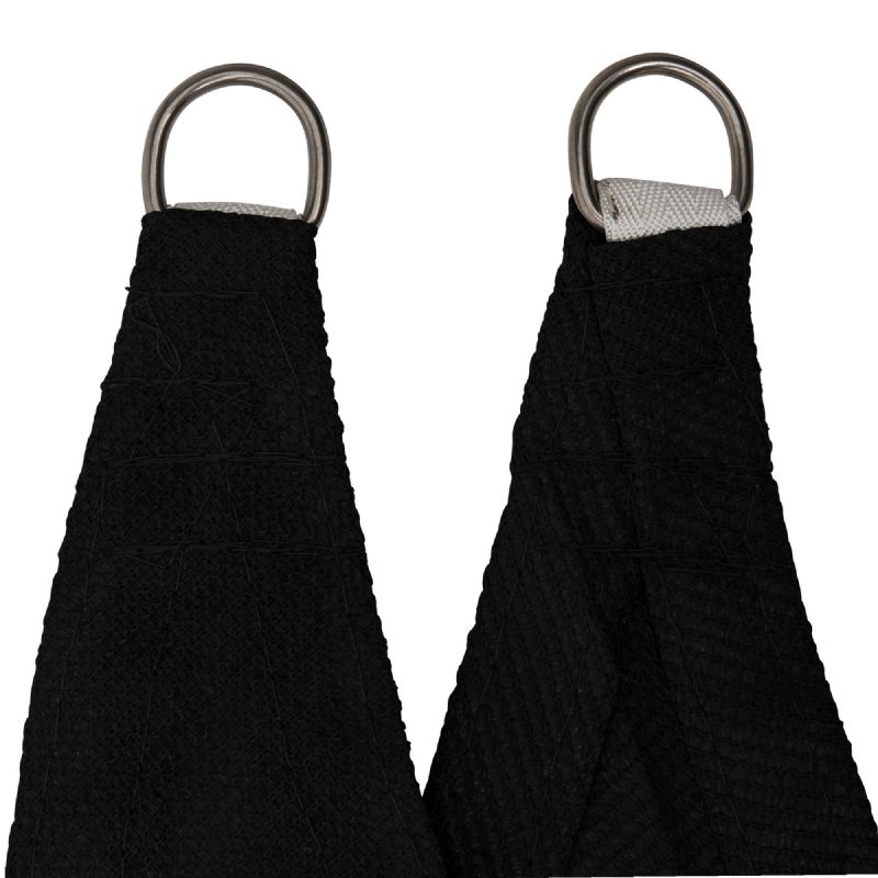Voile d'ombrage grise en polyester rectangulaire 